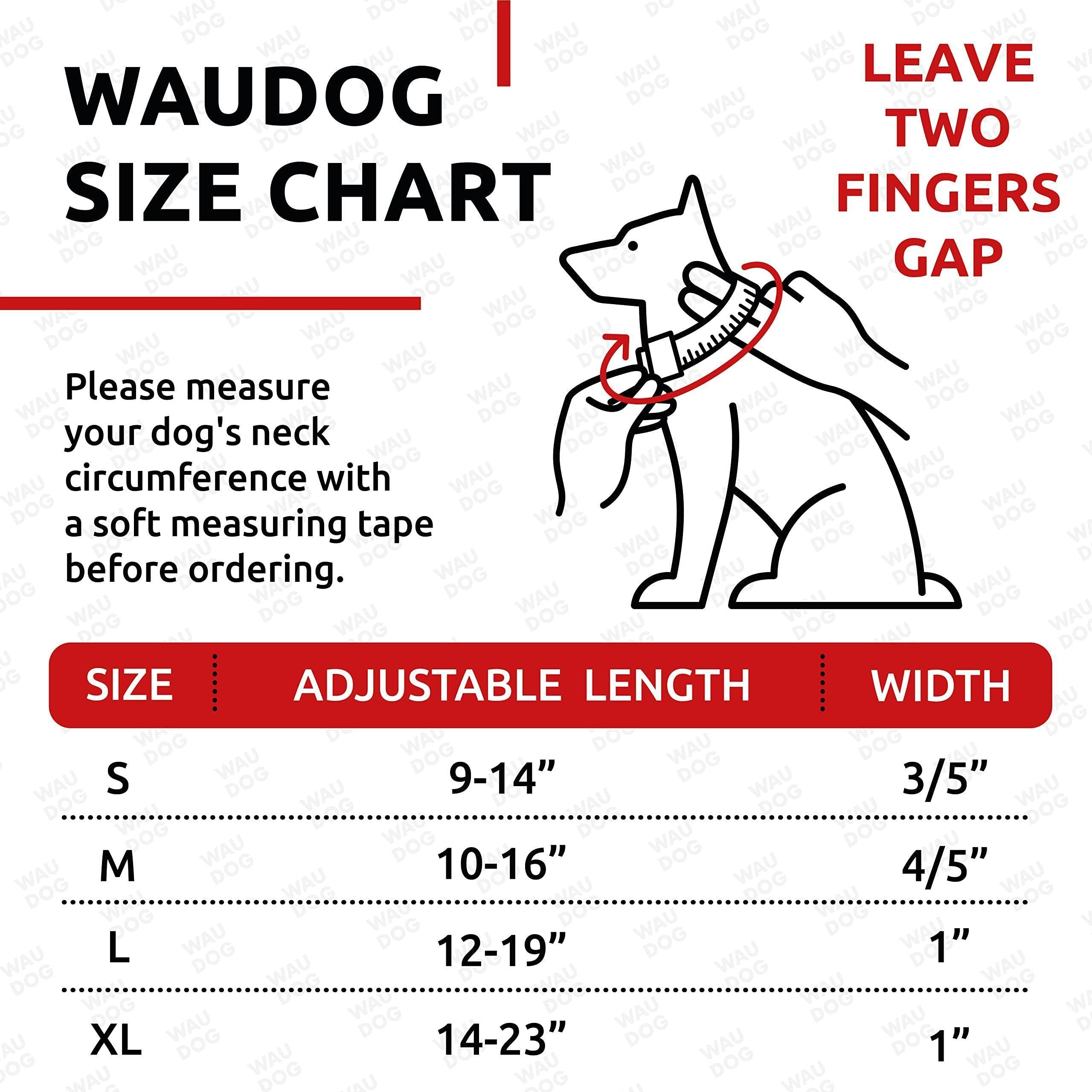 Nylon Dog Collar Adjustable Dog Collar for Large Dogs Small & Medium Dogs Breakaway Puppy Collars for Large Breed Dogs Boy & Girl Dog Collars with Durable Plastic Buckle and QR Dog Tag